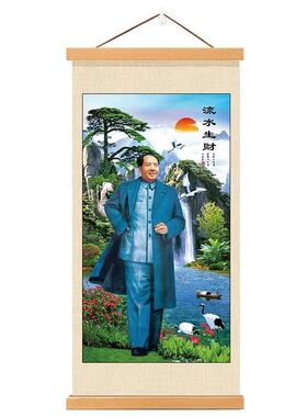 新款画像客厅书房玄关挂画布艺实