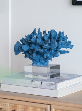 珊瑚装饰品摆件样板间软装家居