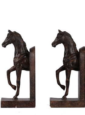 美国复古做旧摆件书房工艺品