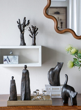 树脂家居北欧桌面创意装饰摆件