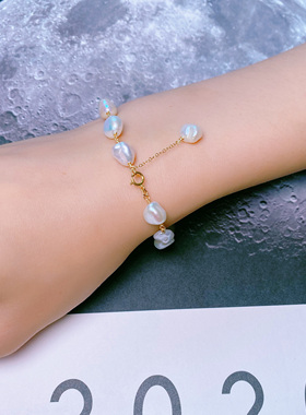 韩国法式小众ins女珍珠手链