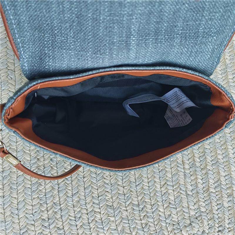 包包女半月单肩斜挎包小方包大容量百搭马鞍包翻盖帆布手机零钱包,淘宝优惠券,粉丝福利购,淘宝优惠卷