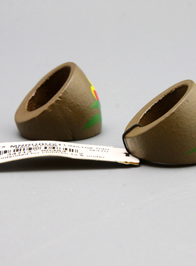 I复古vintage木质手工花朵戒指指环