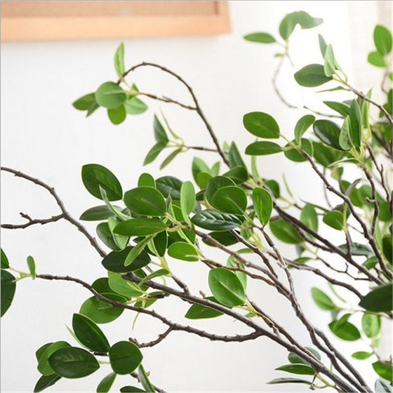 Flower arrangement in Milan simulated flower and green plant feel model room