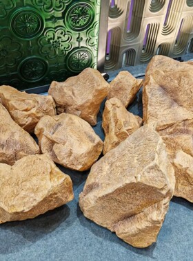 仿真石头泡沫黄山石园林景观装饰
