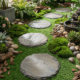 Simulated stepping stone bluestone irregular stepping fake stone
