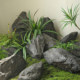 Simulated stone foam rockery stone green plant landscaping decoration