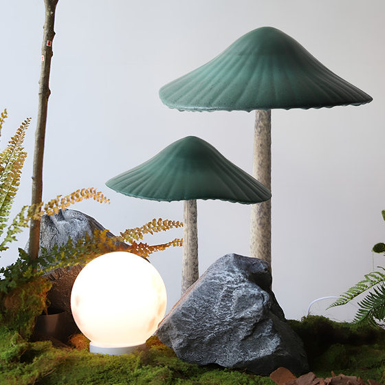 Simulated mushroom ornaments outdoor landscaping decorations