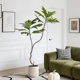 Simulated bread tree potted artificial tree plant landscaping bonsai