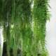 Simulated vines wall hanging landscaping fake green plants ferns