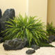 Simulated green leaf Persian fern feel bionic plant landscaping