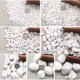 Natural white goose warm stone paving landscape decoration