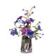 Simulated purple Internet celebrity bouquet landscaping decorative ornaments
