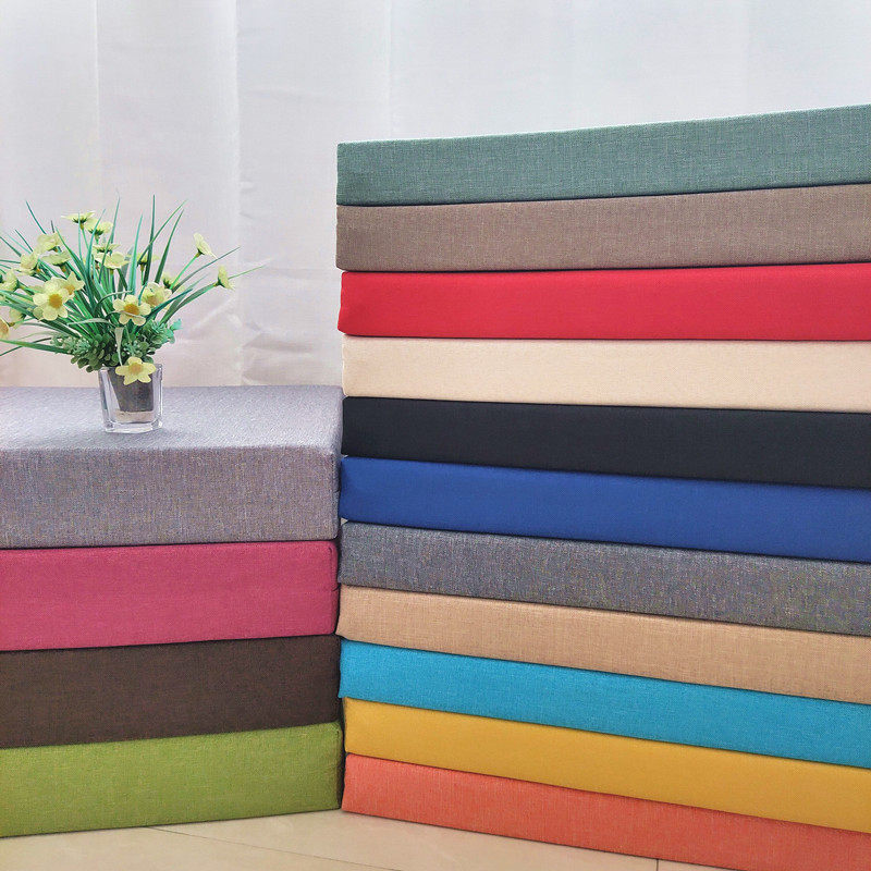 定做海绵高密度坐垫飘窗木座椅靠垫加硬厚布艺实木亚麻沙发定制垫,淘宝优惠券,粉丝福利购,淘宝优惠卷