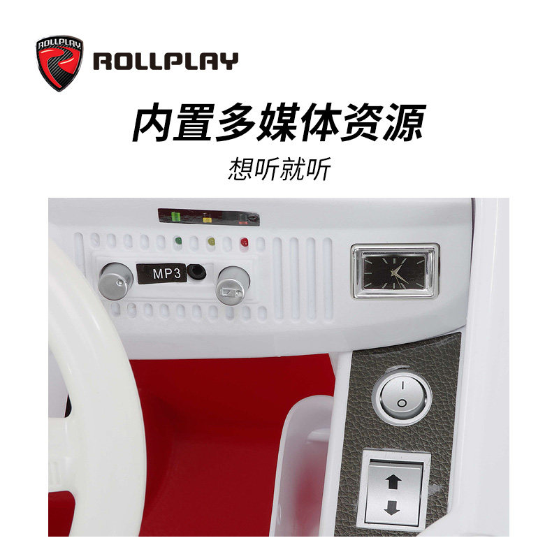 美国rollplay如雷儿童四轮电动车 rollplay儿童电动车