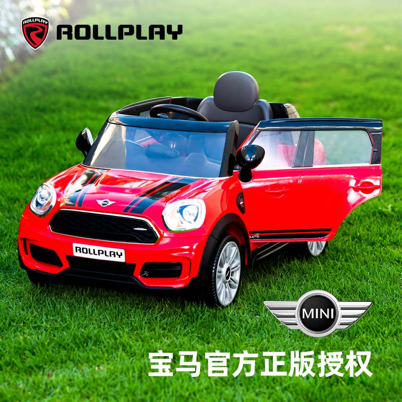 rollplay如雷儿童电动宝马遥控车 rollplay儿童电动车