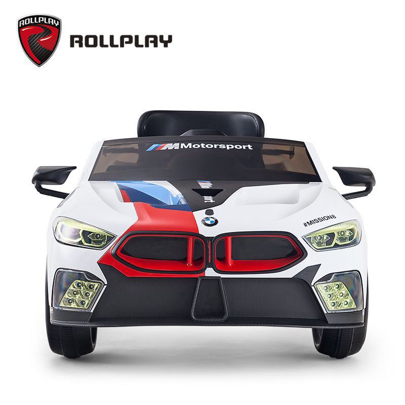 rollplay如雷儿童宝马m8遥控电动车 rollplay儿童电动车