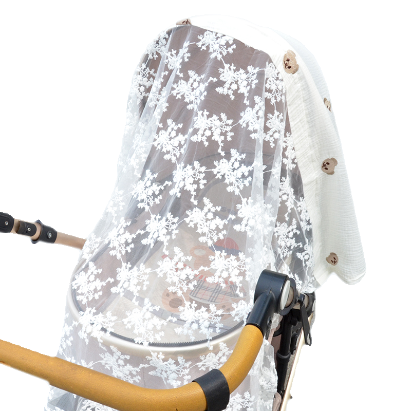 婴儿车蚊帐全罩式通用遛娃神器坐垫子防蚊纱罩推车防晒罩溜娃配件,淘宝优惠券,粉丝福利购,淘宝优惠卷