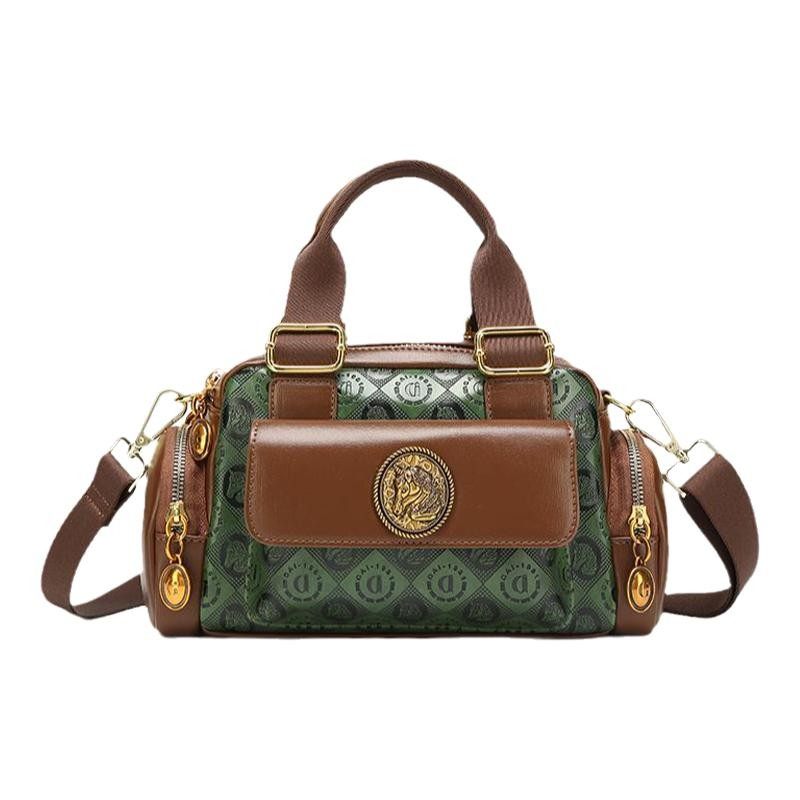 官方正品GUSACHI波士顿包女2025新款复古单肩斜挎大容量手提女包,淘宝优惠券,粉丝福利购,淘宝优惠卷