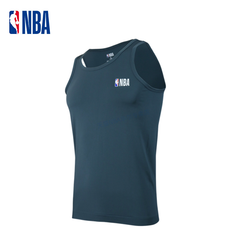 NBA速干运动背心休闲夏季薄款透气吸湿排汗篮球健身跑步无袖上衣
