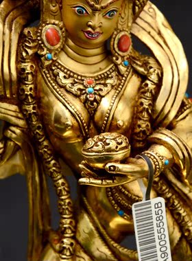 护法像密宗摆件尼泊尔手工