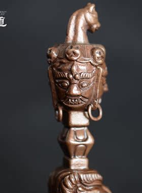 纯铜金刚杵密宗尼泊尔手工