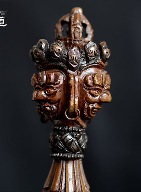 纯铜普巴杵密宗尼泊尔手工