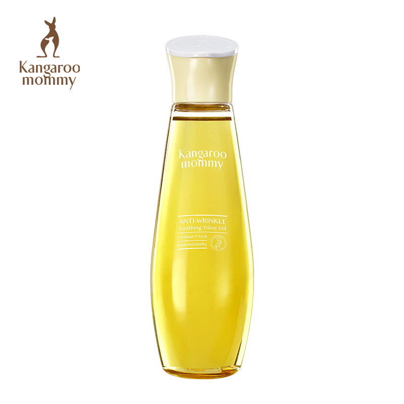 袋鼠妈妈孕妇橄榄油孕妇护肤品淡化 袋鼠妈妈燕恩妊娠纹护理