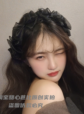 other发箍网纱甜美日韩