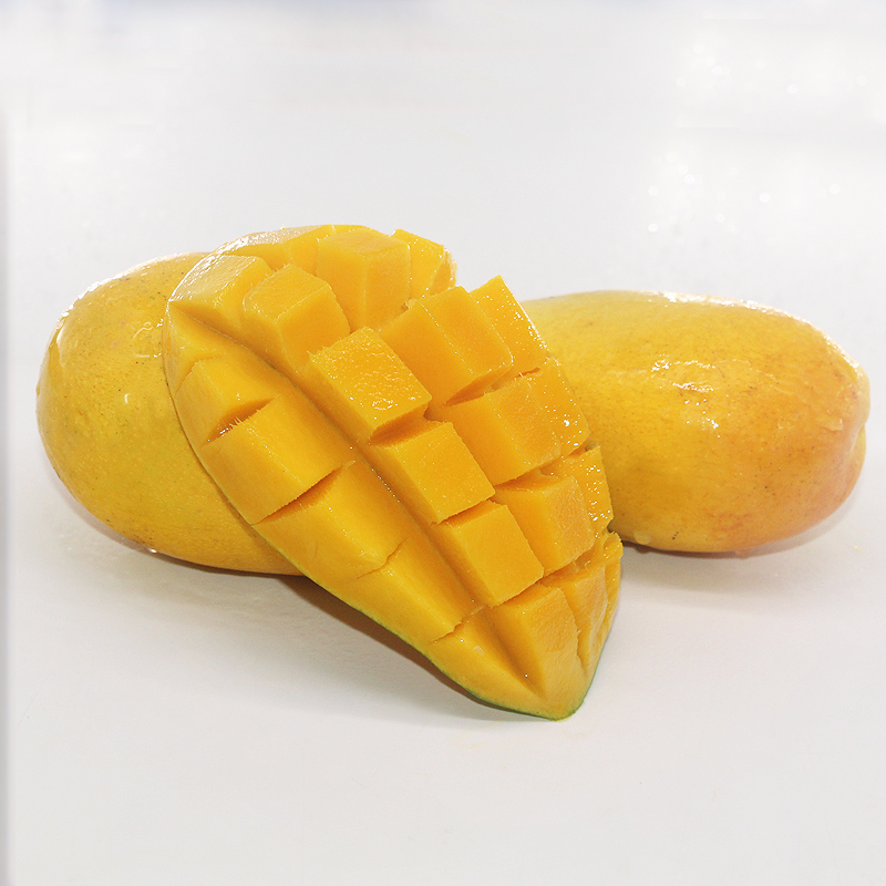 六井旗舰店海南小台农芒果10斤新鲜水果无丝小核热带应季青整箱批发当季包邮3