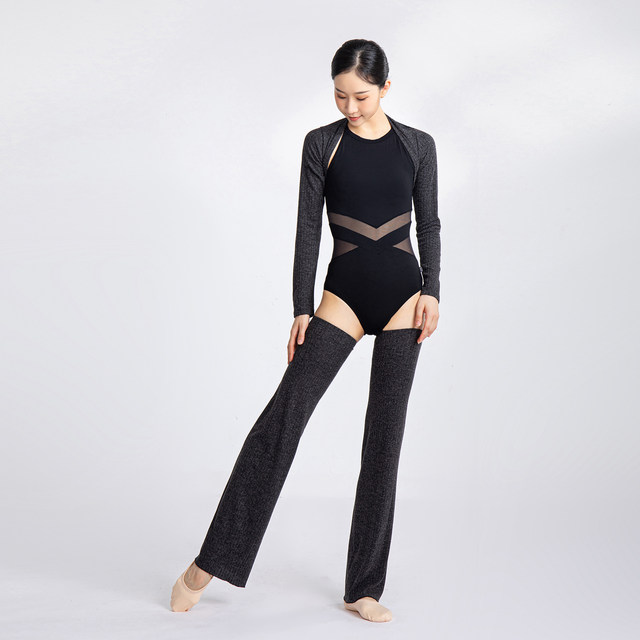 Autumn and winter dance warm leg socks are more convenient than pants