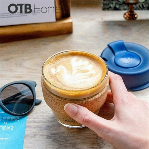 Сохранить портативную кофейную чашку стеклян