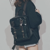 学院风书包女2023新款时尚韩版ins高中学生双肩包大容量百搭背包