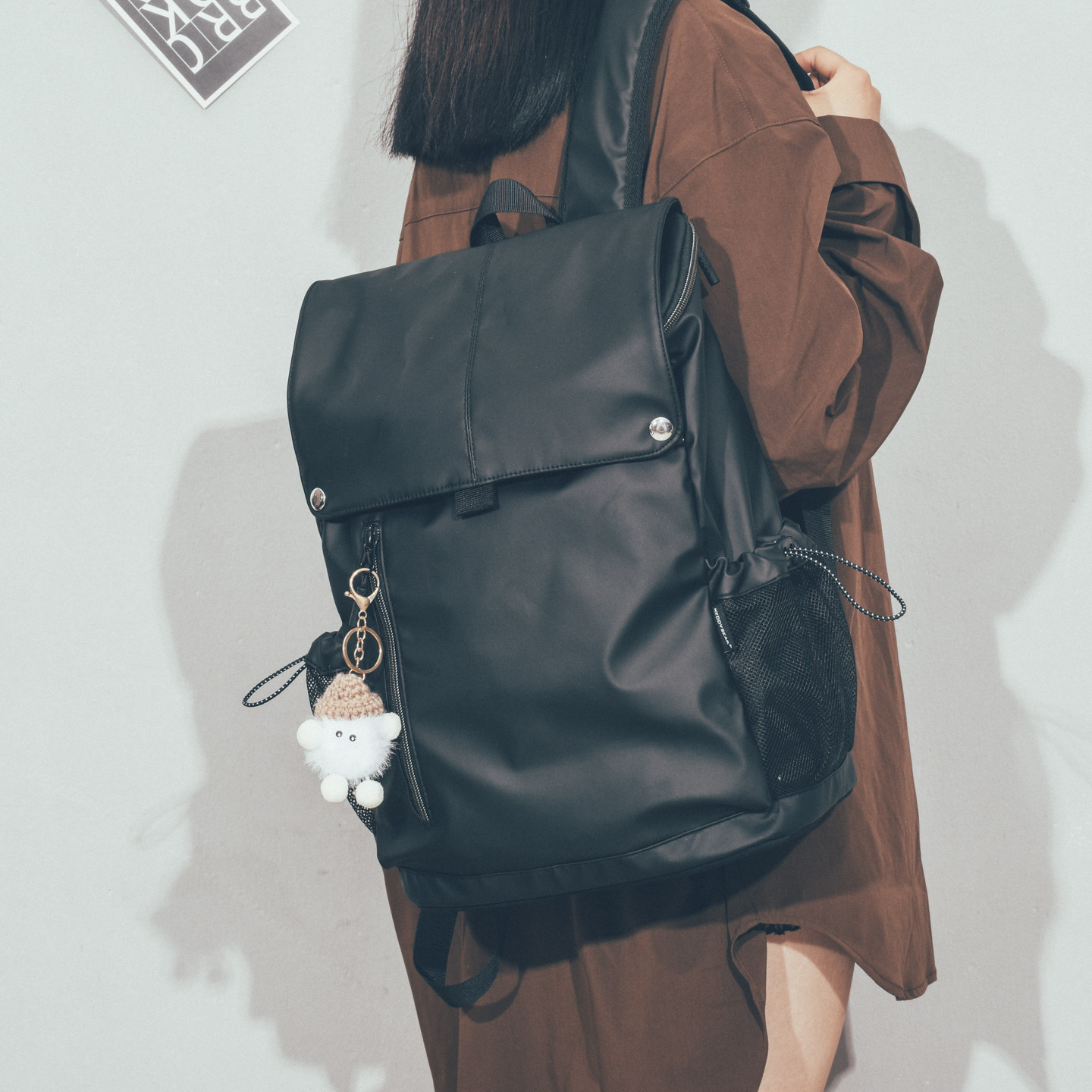 轻便防水双肩包女大学生上课书包电脑包登山包休闲通勤旅游背包潮,淘宝优惠券,粉丝福利购,淘宝优惠卷