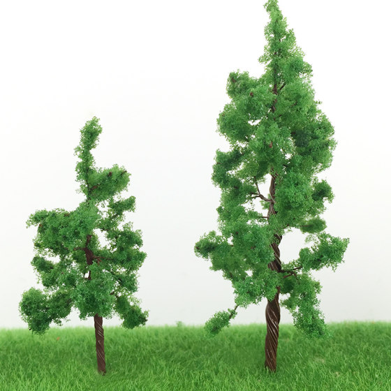 Architectural sand table model diy handmade materials garden scene micro landscape tree small trunk finished tree set