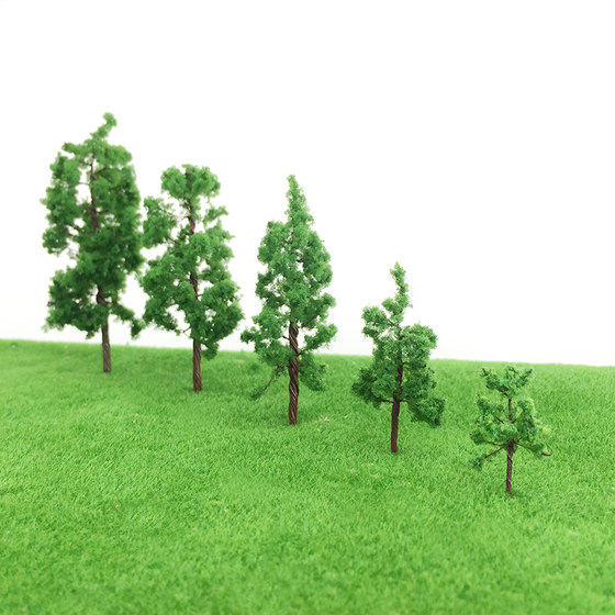 Architectural sand table model diy handmade materials garden scene micro landscape tree small trunk finished tree set