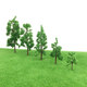 Architectural sand table model diy handmade materials garden scene micro landscape tree small trunk finished tree set