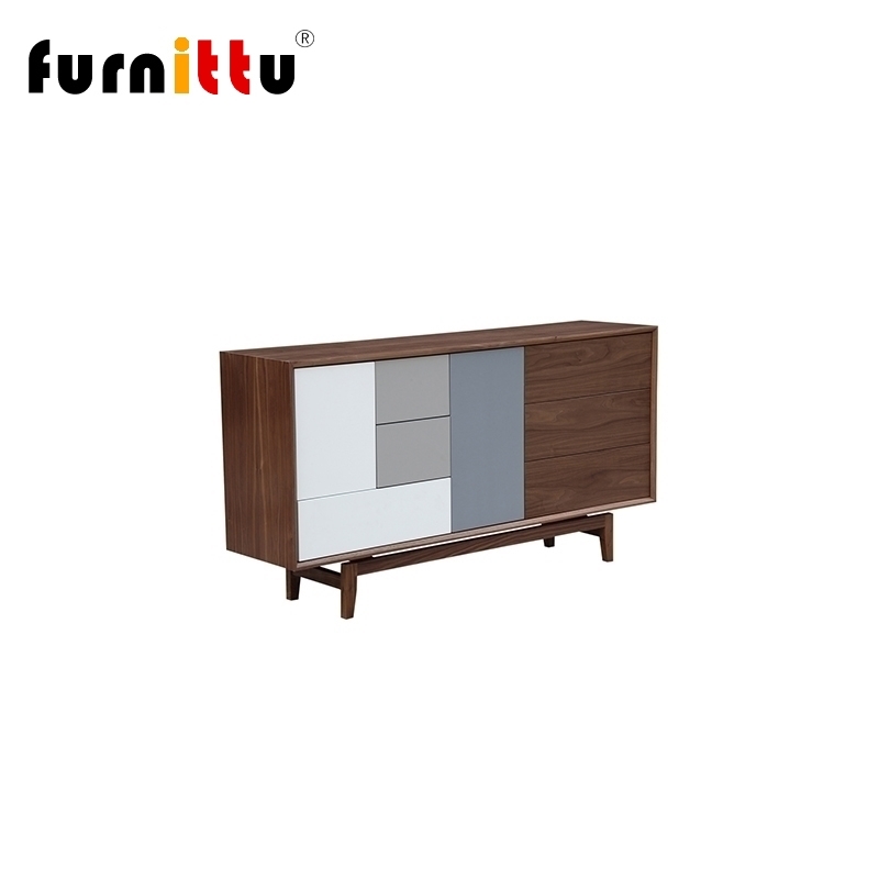 furnittu北欧实木 设计师家具 platform sideboard储物柜 餐边柜 - 图1