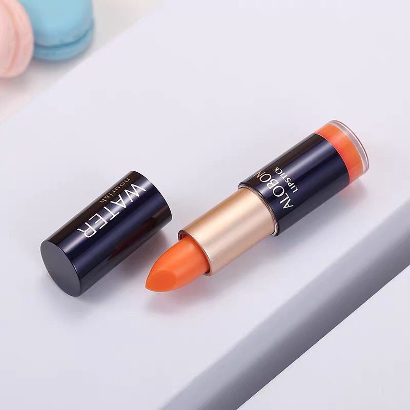 雅邦胡萝卜素温变口红持久不易脱色保湿滋润少女变色唇膏国货彩妆 - 图1