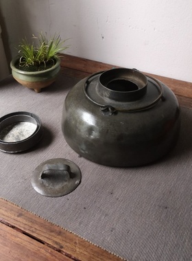 收纳古董艺术风案头老物件