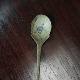 Qing Dynasty silver gilt small spoon calligraphy study utensil medicine spoon antique carving