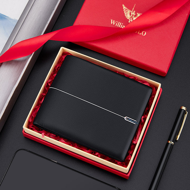 英皇保罗男士真皮短款2022新款钱包 williampolo钱包