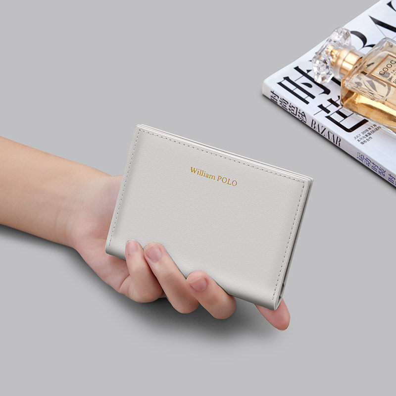 英皇保罗女小巧驾照卡套包真皮卡包 williampolo卡包