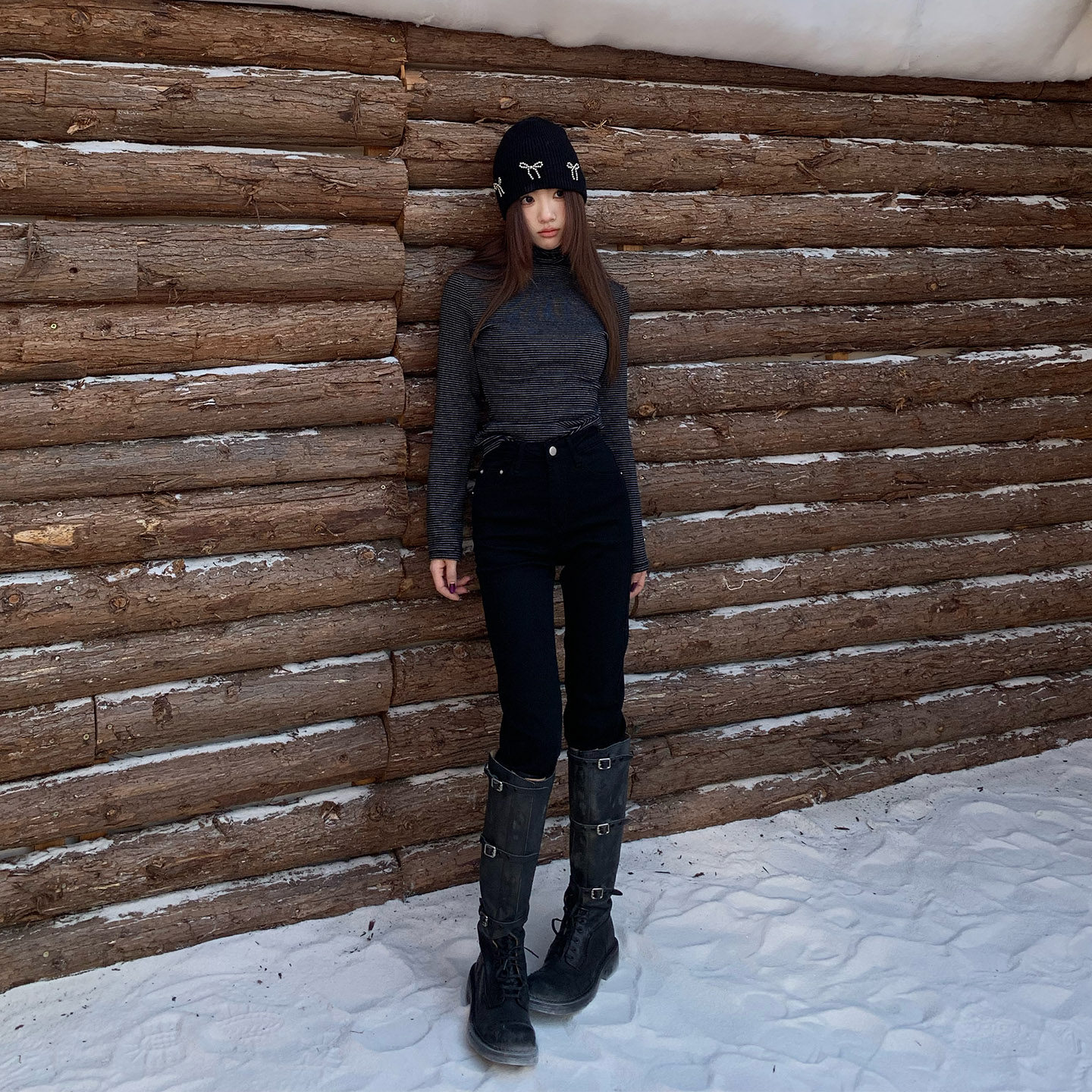 橘子树在哪儿韩系高腰牛仔裤女冬季巨好看弹力紧身显瘦小脚铅笔裤,淘宝优惠券,粉丝福利购,淘宝优惠卷