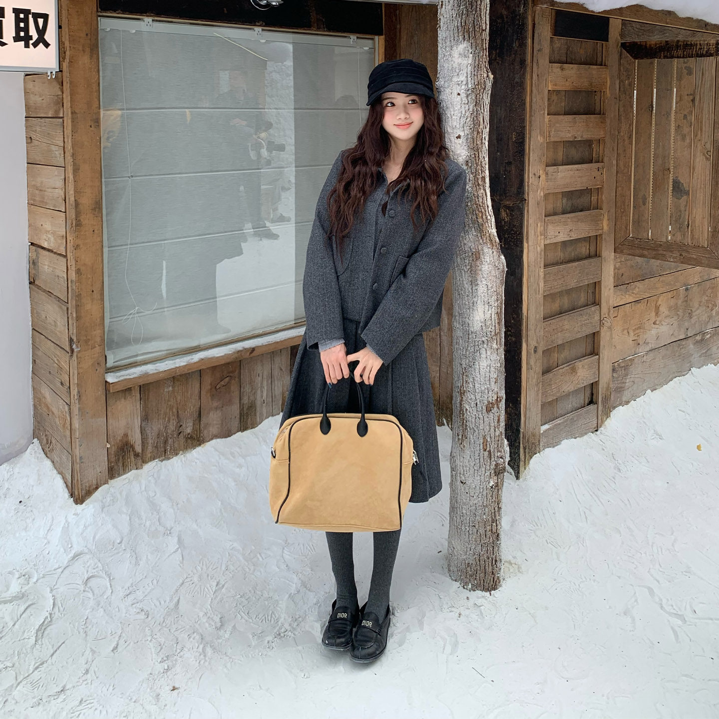 【清仓价】橘子树在哪儿复古毛呢套装女秋冬外套百褶半身裙两件套,淘宝优惠券,粉丝福利购,淘宝优惠卷