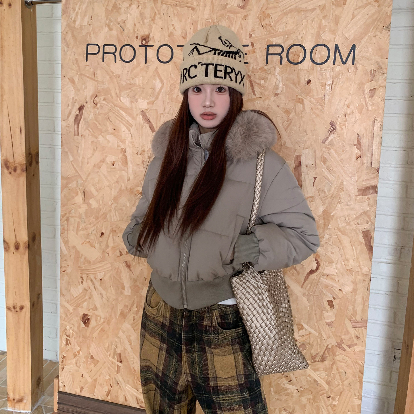 橘子树在哪儿巨好看冬装毛领棉衣棉服冬季女款保暖收腰显瘦短外套,淘宝优惠券,粉丝福利购,淘宝优惠卷