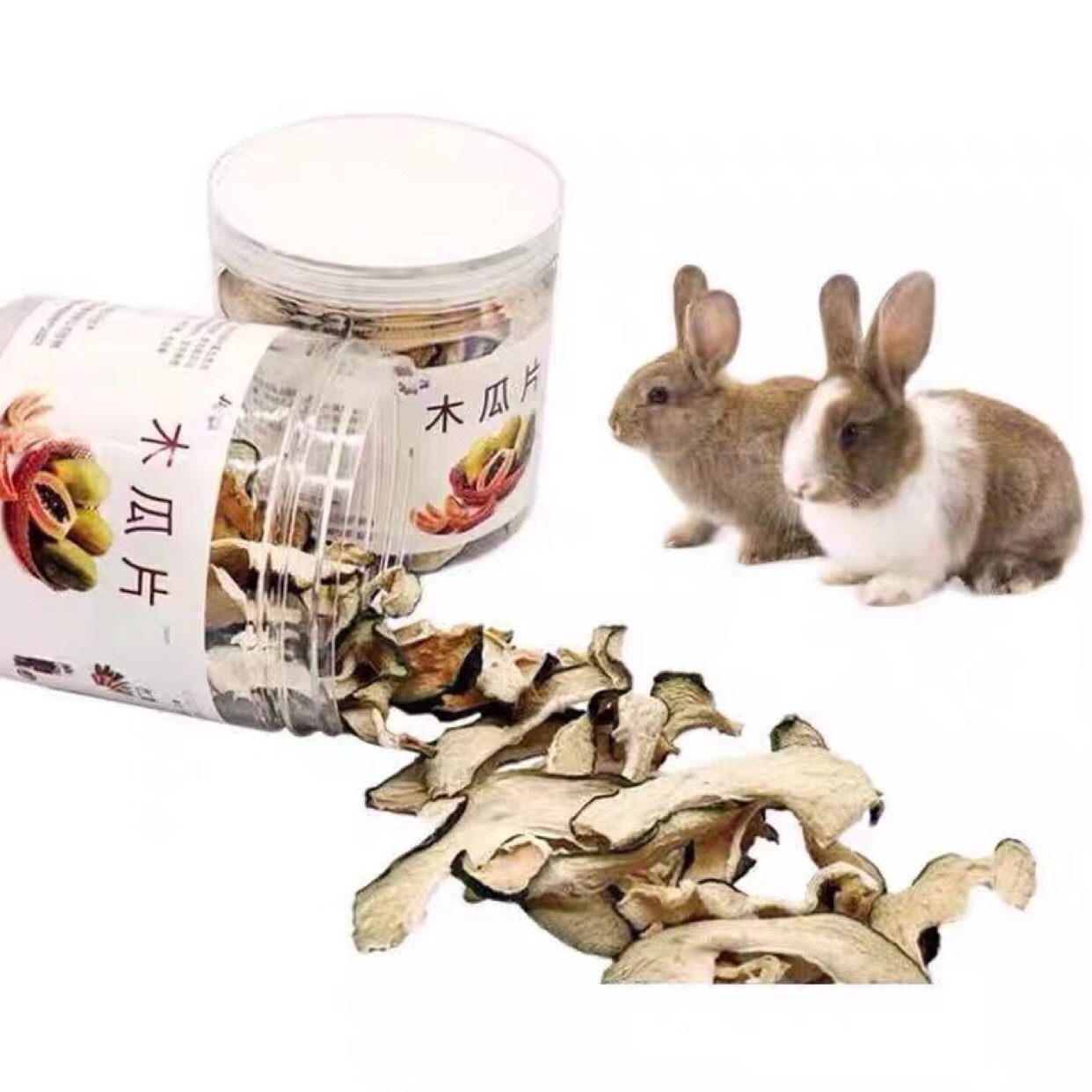 赫尔达青木瓜片干化毛排毛天然助手磨牙零食45g兔子龙猫豚鼠,淘宝优惠券,粉丝福利购,淘宝优惠卷