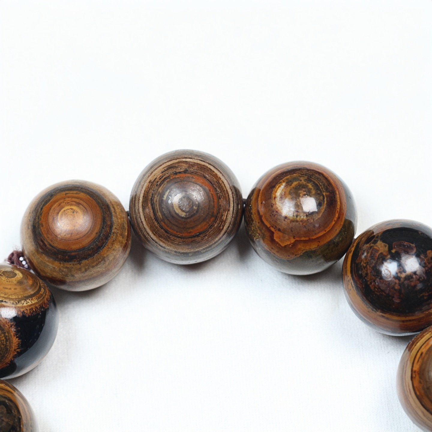 蒙天珠圆珠手串九眼石页岩天眼石多宝念珠佛珠,淘宝优惠券,粉丝福利购,淘宝优惠卷