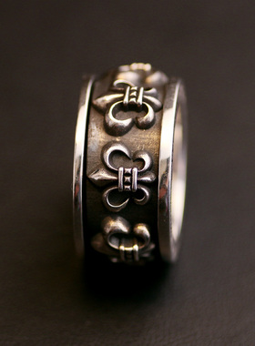 一休手工制作旋转朋克风老银匠