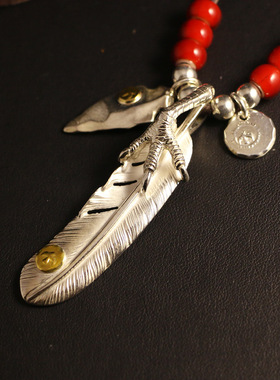 一休手工制作高桥吾郎鹰长矛羽毛